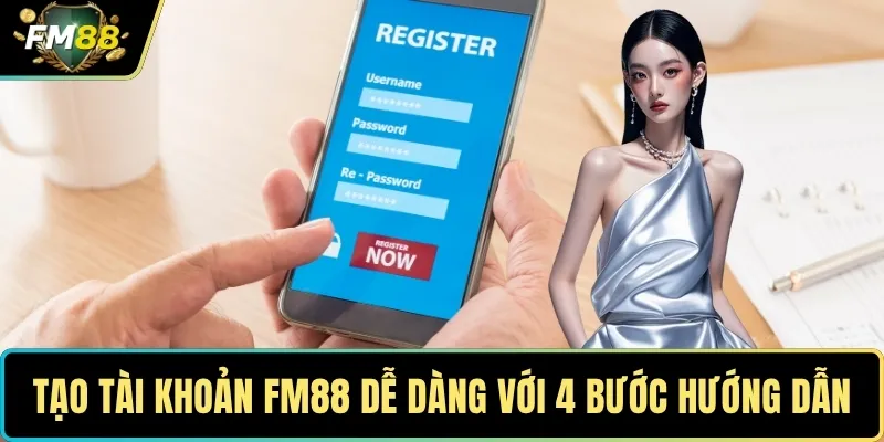 Tạo tài khoản FM88 dễ dàng với 4 bước hướng dẫn chi tiết